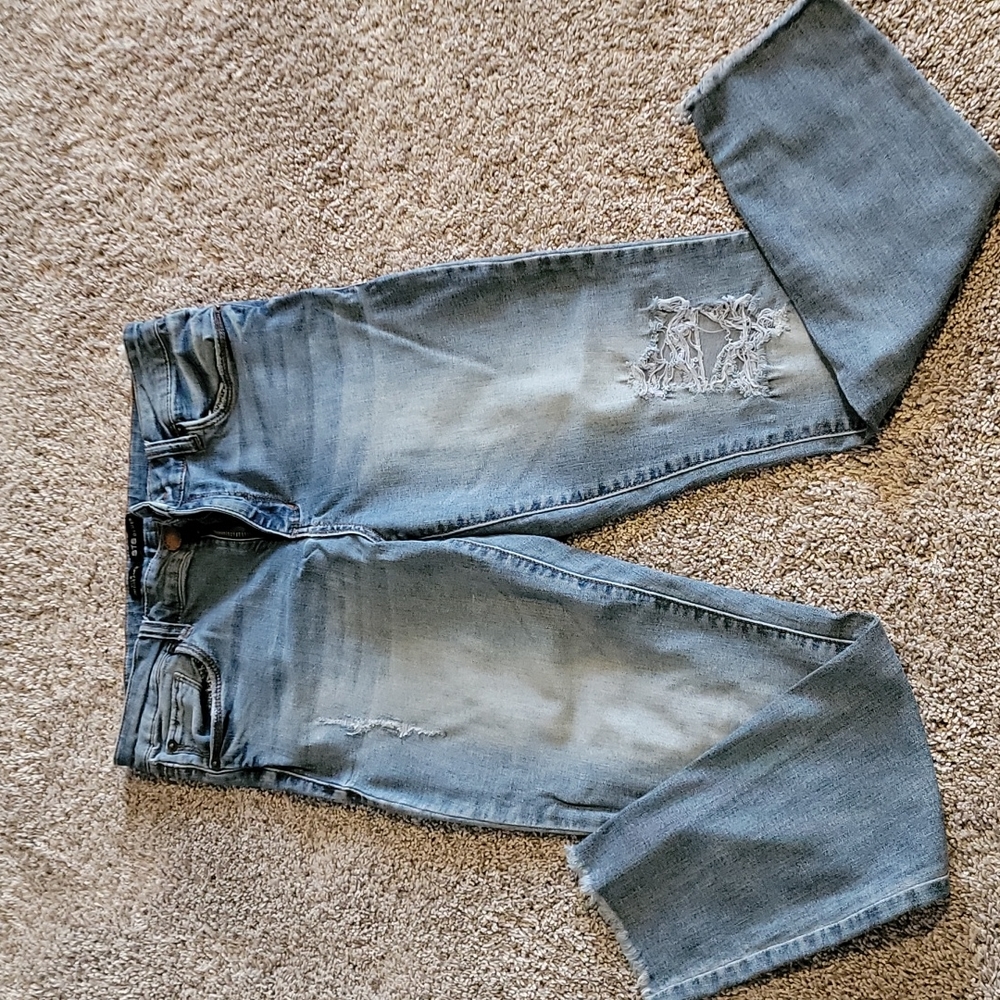STS Blue Kaori distressed frayed hem skinny jean